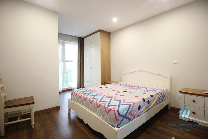 Furnished two bedrooms apartment for rent in Ciputra compound, Tay Ho district, Ha Noi